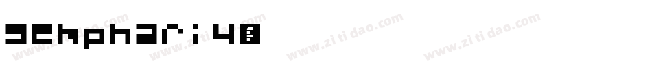 Semphari 4字体转换